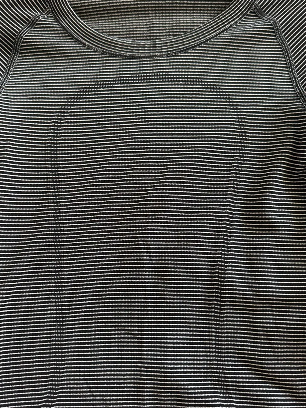 Lululemon Swiftly Tech Long-Sleeve Striped Performance Top